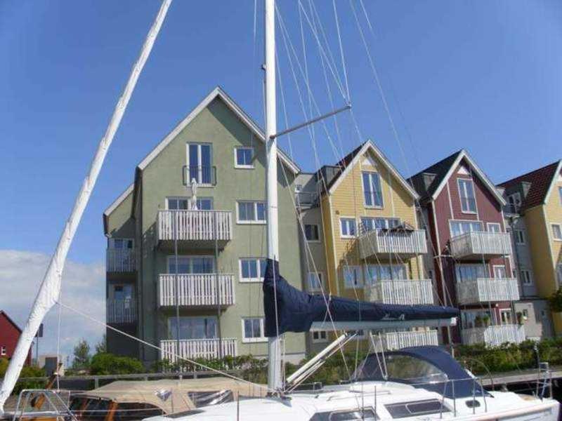 Ferienwohnung Marina Am Ryck Greifswald Ngoại thất bức ảnh